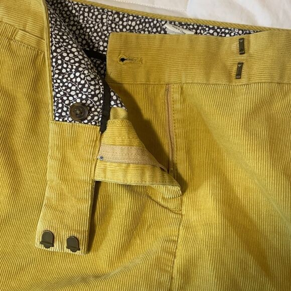J.CREW, corduroy skirt, mustard yellow, great condition, size 4 - Picture 4 of 14